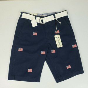New Islandia Clothing Co. Flat Front Casual Shorts